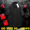 Áo Sơ Mi Tay Ngắn Big Size Nam (80-130kg)