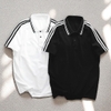 Áo polo cotton big size nam, áo thun có cổ co giãn size lớn, vải mát không xù (85-135kg) - Trắng - BF.PL.20W