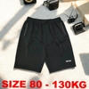 Quần Short Thun Thể Thao Big Size Nam (90-130kg) - Đen