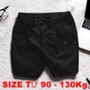 Quần Short Tây Lưng Thun Co Giãn  Big Size Nam (90-130kg)