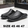 Giày Sục Nhựa Giả Da Big Size Nam  (size 45 46 47)