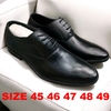 Giày Tây Nam Big Size - Da Thật - Size (45 46 47 48 49) - ĐEN