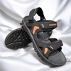 Giày Sandal Big Size Nam 2 Quai Ngang có size (45 46 47 48 49 50) - ĐEN