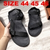 Giày Sandal Big Size Nam Hiệu Vento có size 44 45 46  - ĐEN