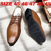 Giày Tây Nam Big Size - Da Thật - Size (45 46 47 48 49) - NÂU