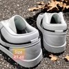 Giày Sneaker Nam Big Size (46 47 48) - Trắng Gót Trắng