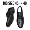 Giày Tây Nam Big Size - Da Thật - Size 45 46 47 48 49 - Đen