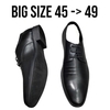 Giày Tây Nam Big Size - Da Thật - Size (45 46 47 48 49) - ĐEN