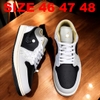 Giày Sneaker Nam Big Size (Size 46 47 48) - Xám Đính Đá