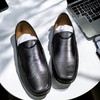 Giày Lười Da Big Size Nam - Da Thật, Có Size Lớn (45 46 47 48 49 50) - Đen