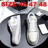 Giày Sneaker Nam Big Size (Size 46 47 48) - Trắng gót xanh - JDLOW.02WXD