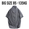 Áo Sơ Mi Tay Ngắn Big Size Nam Vải Đủi (85-135kg)