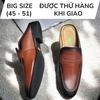 Giày Tây Sục Nam Big Size - Da Thật, Có Size Lớn (45 46 47 48 49 50)