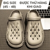 Dép Nhựa Bít Mũi Big Size Nam (45 46 47 48)