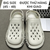 Dép Nhựa Bít Mũi Big Size Nam (45 46 47 48)