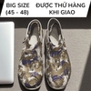 Dép Big Size Bít Mũi Đúc Nguyên Khối (size 46 47 48)