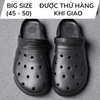 Dép Nhựa Bít Mũi Big Size Nam (45 46 47 48 49 50)