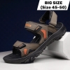 Giày Sandal Big Size Nam 2 Quai Ngang có size (45 46 47 48 49 50) - CHÀM - 44UP.SD.06CH