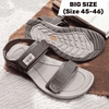 Sandal nam big size, dép quai hậu size ngoại cỡ (size 44 45 46) - XÁM - 44UP.SD7939G