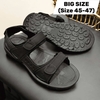Sandal nam big size, dép quai hậu size ngoại cỡ (size 45 46 47) - Nâu - SD.07Br