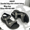 Sandal 2 quai nam big size, dép quai hậu size lớn