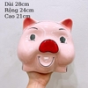Lợn Đất, heo đất ?? Gốm Sứ Bát Tràng ?? heo đất tiết kiệm, ống heo size lớn decor GOMPHUQUY TTO01