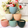 Chậu trồng cây ?? Gốm Sứ Bát Tràng ?? chậu trồng sen đá,chậu Bát đẹp decor GOMPHUQUY TM35