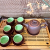 Bộ ấm trà ⚱ Gốm Sứ Bát Tràng ⚱ bộ ấm chén uống trà Cây cao cao cấp tử sa GOMPHUQUY AC76