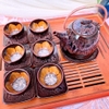 Bộ ấm chén uống trà ⚱ ấm trà Nầm S2 Cẩm Lai Đỏ ⚱ Gốm Sứ Bát Tràng GOMPHUQUY HN11