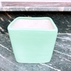 Chậu cây mini ?? Gốm Sứ Bát Tràng ?? chậu trồng xương rồng,chậu Vuông Thẳng S1 GOMPHUQUY TM44