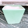 Chậu cây mini đẹp ?? Gốm Sứ Bát Tràng ?? chậu trồng sen đá,chậu Vuông Vát S1 GOMPHUQUY TM46