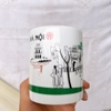 Cốc sứ,ly sứ ?? Gốm Sứ Bát Tràng ?? cốc uống nước,trà sữa,Cốc Hà Nội decor đẹp GOMPHUQUY