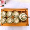 Bộ ấm chén uống trà ?? Gốm Sứ Bát Tràng ?? bộ ấm trà,Gốc Cây bé Sen đẹp decor GOMPHUQUY ĐL02 ​​​​​​