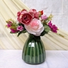 Lọ hoa decor ?? Gốm Sứ Bát Tràng ?? bình gốm cắm hoa,Lọ Phi Thuyền S2 hỏa biến GOMPHUQUY TM28