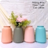 Lọ hoa decor ?? Gốm Sứ Bát Tràng ?? bình gốm cắm hoa,Lọ Dọc S3 trang tri nội thất GOMPHUQUY TM12