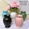 Lọ hoa decor 🌻 Gốm Sứ Bát Tràng 🌻 bình gốm cắm hoa,Lọ Vò Chân Đèn hoả biến GOMPHUQUY TM34