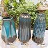 Lọ hoa decor ⚱ Gốm Sứ Bát Tràng ⚱ bình gốm cắm hoa trang trí nhà cửa men hỏa biến GOMPHUQUY TT08