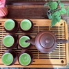 Bộ ấm chén uống trà ⚱ Gốm Sứ Bát Tràng ⚱ ấm trà Tống cao cấp tử sa GOMPHUQUY HH04