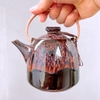 Bộ ấm chén uống trà ⚱ ấm trà Nầm S2 Cẩm Lai Đỏ ⚱ Gốm Sứ Bát Tràng GOMPHUQUY HN11
