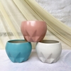 Chậu cây mini ?? Gốm Sứ Bát Tràng ?? chậu trồng sen đá,chậu Chèm Chéo decor GOMPHUQUY TM38