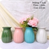 Lọ hoa decor ?? Gốm Sứ Bát Tràng ?? bình gốm cắm hoa,đẹp,Giỏ S2 hỏa biến GOMPHUQUY TM05