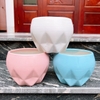 Chậu cây mini ?? Gốm Sứ Bát Tràng ?? chậu trồng sen đá,chậu Chèm Chéo decor GOMPHUQUY TM38