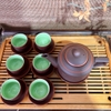 Bộ ấm chén uống trà ⚱ Gốm Sứ Bát Tràng ⚱ ấm trà Tích chữ cao cấp tử sa GOMPHUQUY HH01