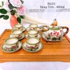 Bộ ấm trà ?? Gốm Sứ Bát Tràng ?? bộ ấm chén,Trâu Bé hỏa biến đẹp cao cấp decor GOMPHUQUY ĐL03