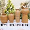 Lọ hoa decor ⚱ Gốm Sứ Bát Tràng ⚱ bình gốm cắm hoa trang trí men khô GOMPHUQUY TT01