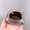 Bộ ấm chén uống trà ⚱  ấm trà Kẻ Miệng Men Gold ⚱ Gốm Sứ Bát Tràng GOMPHUQUY HN06