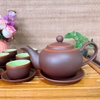 Bộ ấm chén uống trà ⚱ Gốm Sứ Bát Tràng ⚱ ấm trà Tống cao cấp tử sa GOMPHUQUY HH04