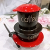 Phin pha cafe ⚱ Gốm Sứ Bát Tràng ⚱ phin màu, phin vẽ decor cao cấp GOMPHUQUY