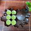 Bộ ấm trà ⚱ Gốm Sứ Bát Tràng ⚱ bộ ấm chén uống trà Hoa Trâm khay sen tử sa GOMPHUQUY AC66
