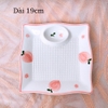 Bộ bát đĩa ?? Gốm Sứ Bát Tràng ?? bát đĩa decor,bộ Đào trắng hồng cao cấp GOMPHUQUY HTG02